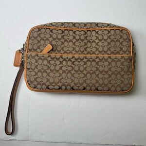 Coach Y2K Signature Wristlet Clutch- 2005